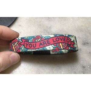 Zox You Are Loved Reversible Band Bracelet Size Medium